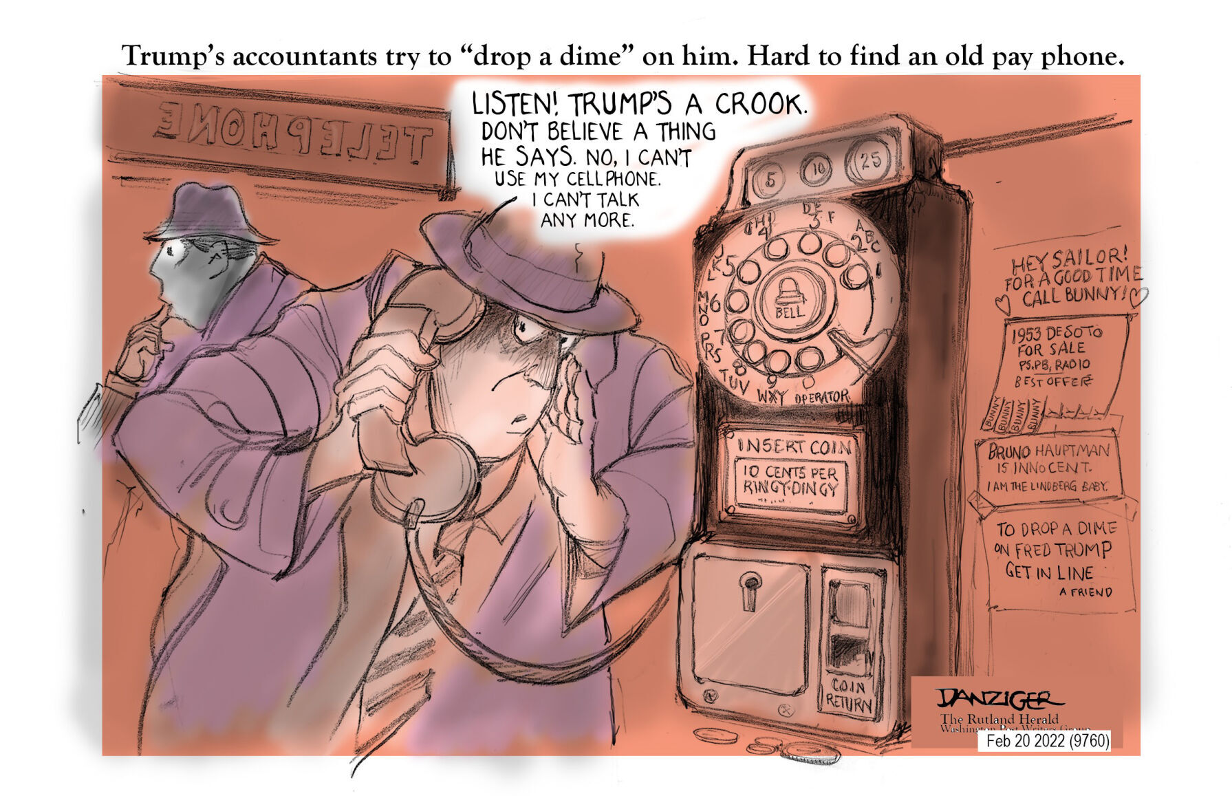 Cartoon by Jeff Danziger